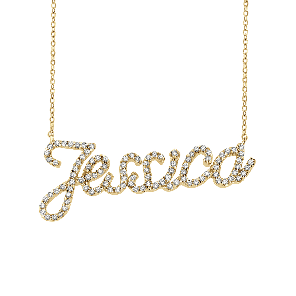 Script Necklace