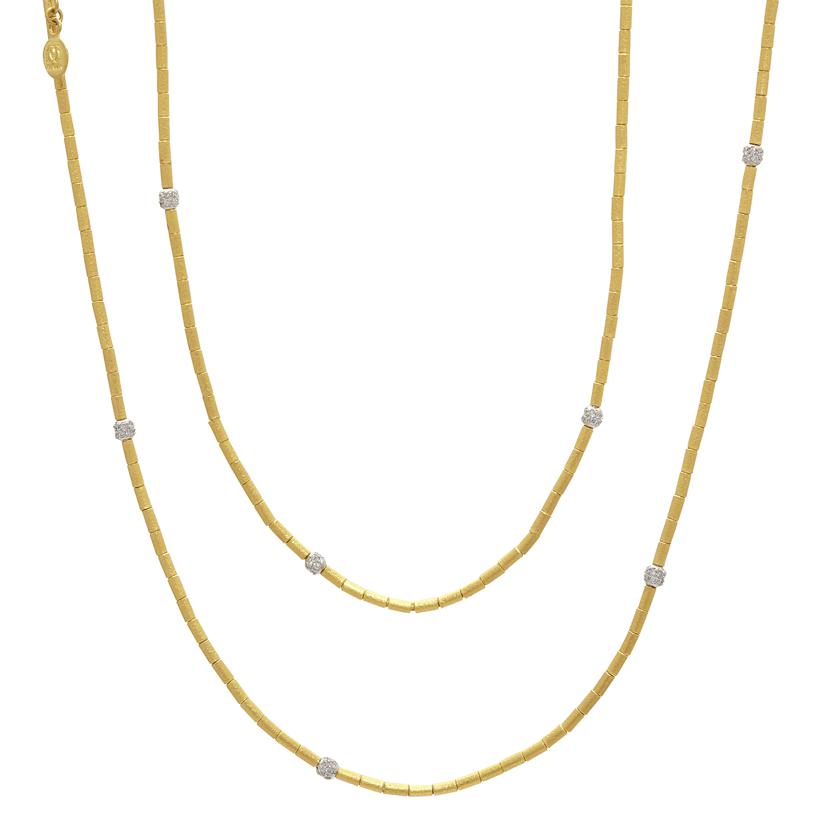 Gold Single Strand Necklacw