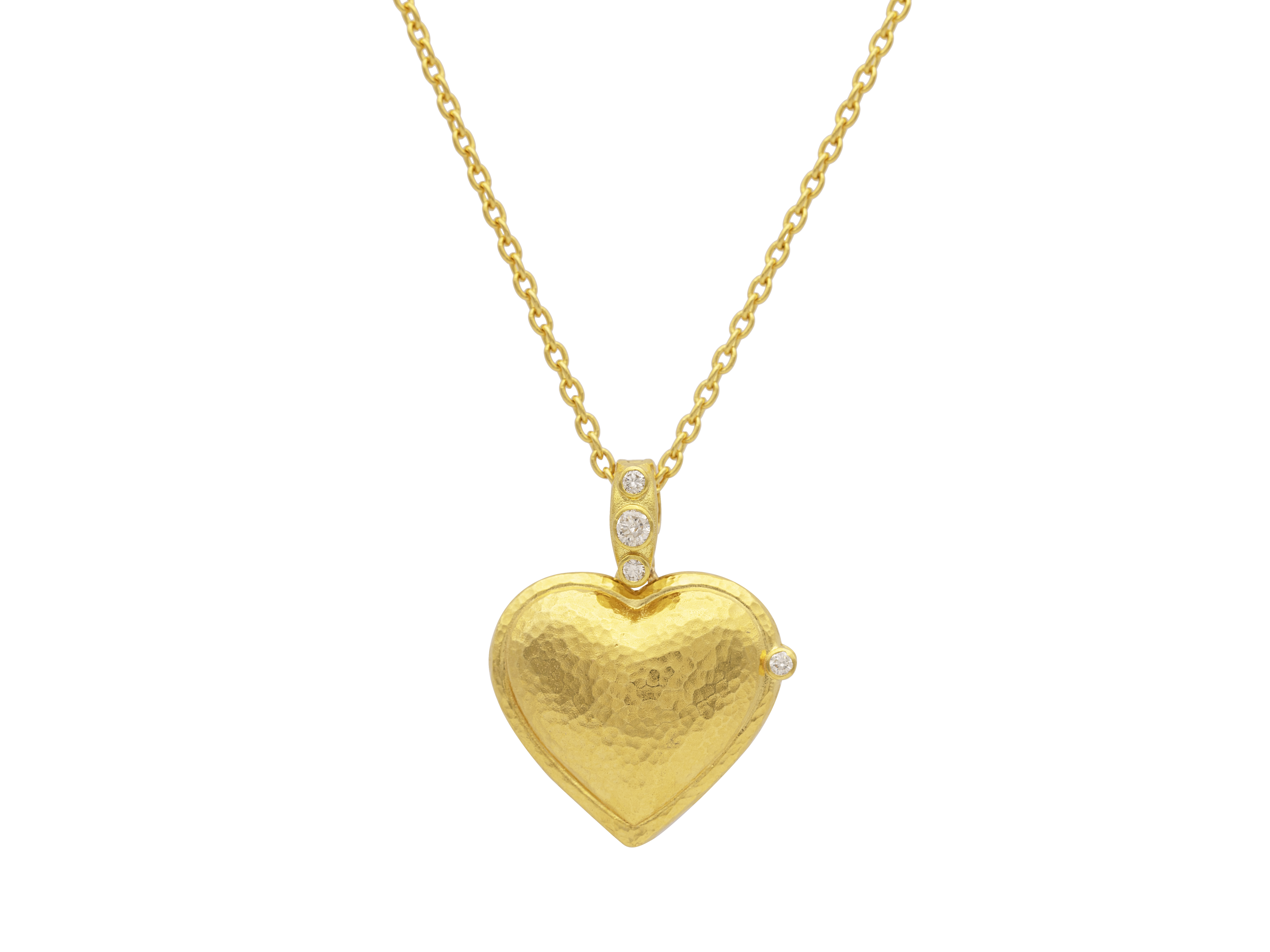 Puffy Heart Necklace