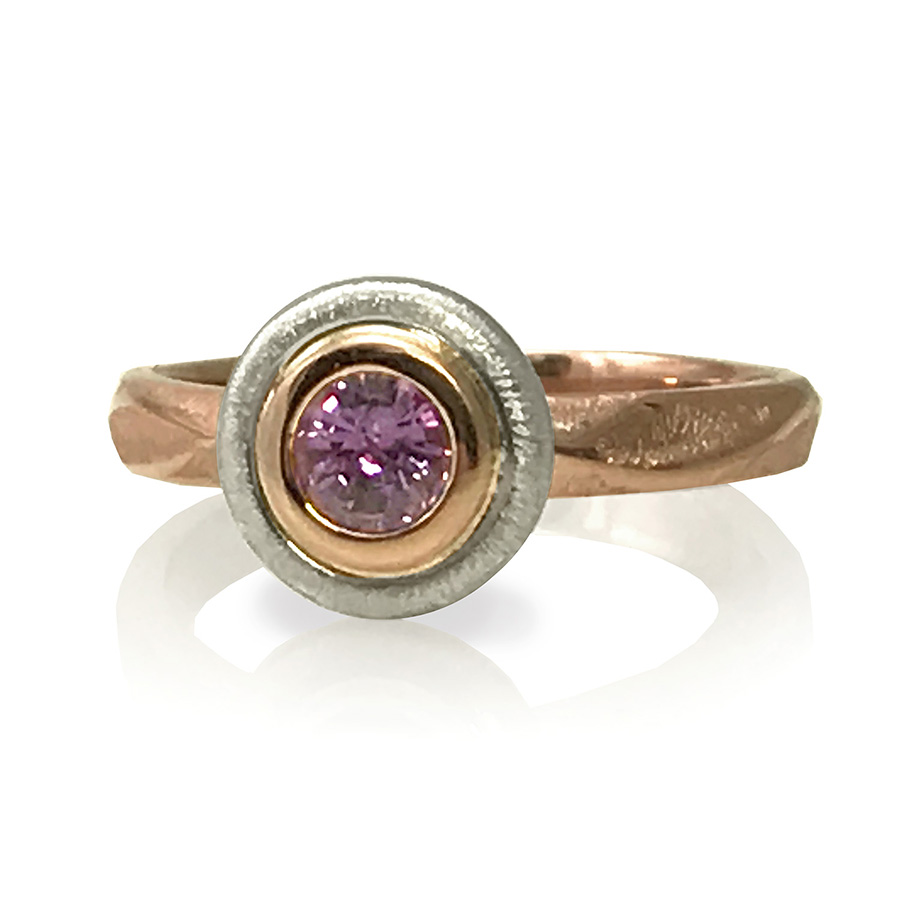 Purple Sapphire Ring