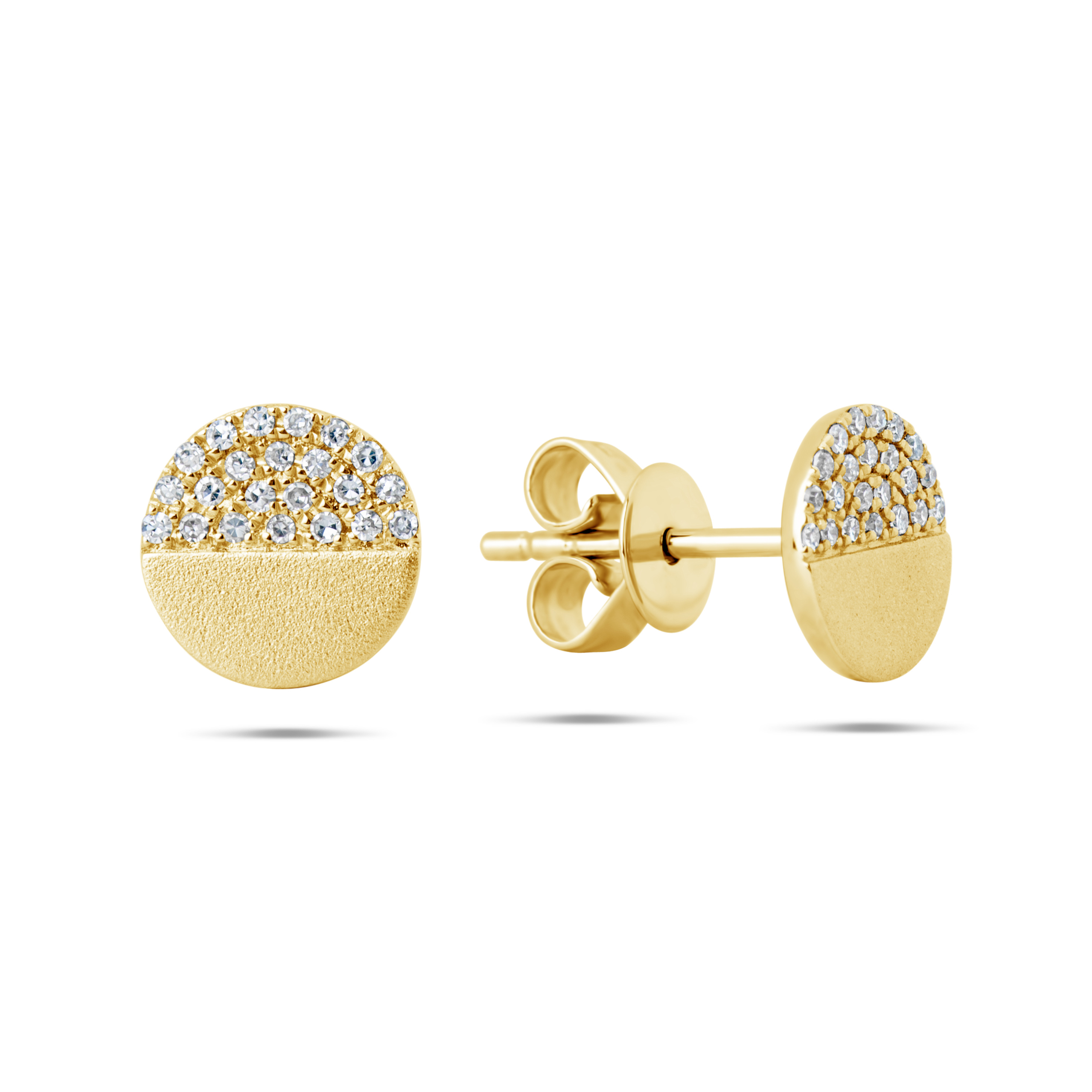 Diamond Disc Studs