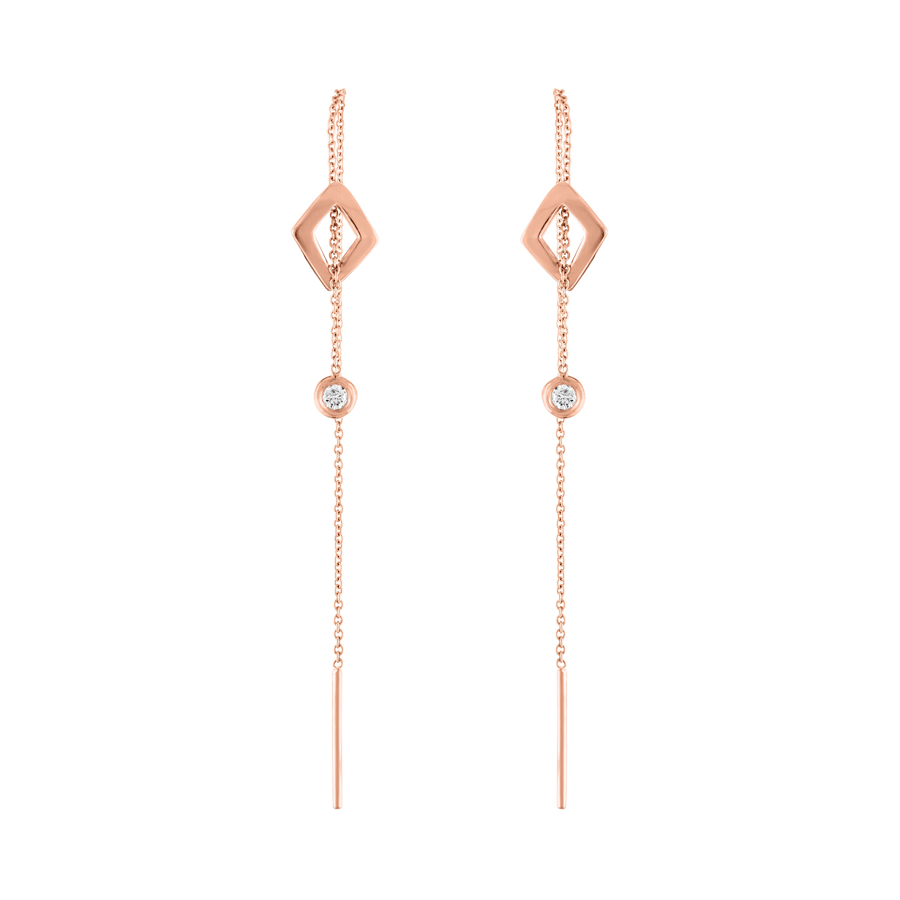 Lucia Threader Earrings