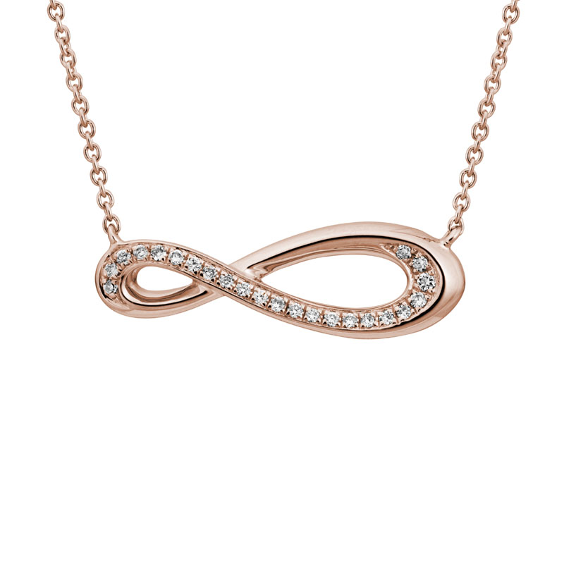 Artistry Rose Gold Infinity Pendant