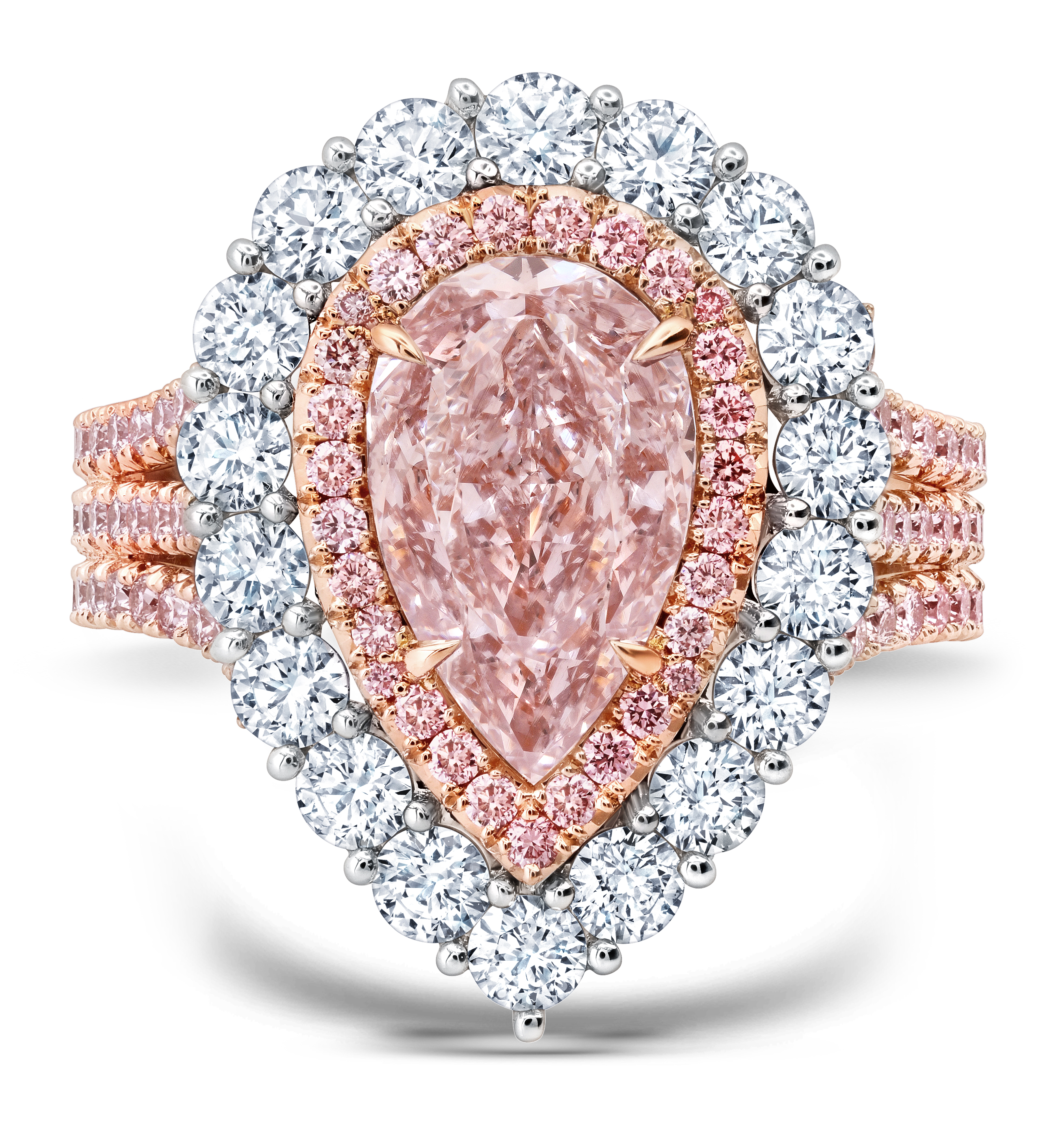 Pink Diamond Ring