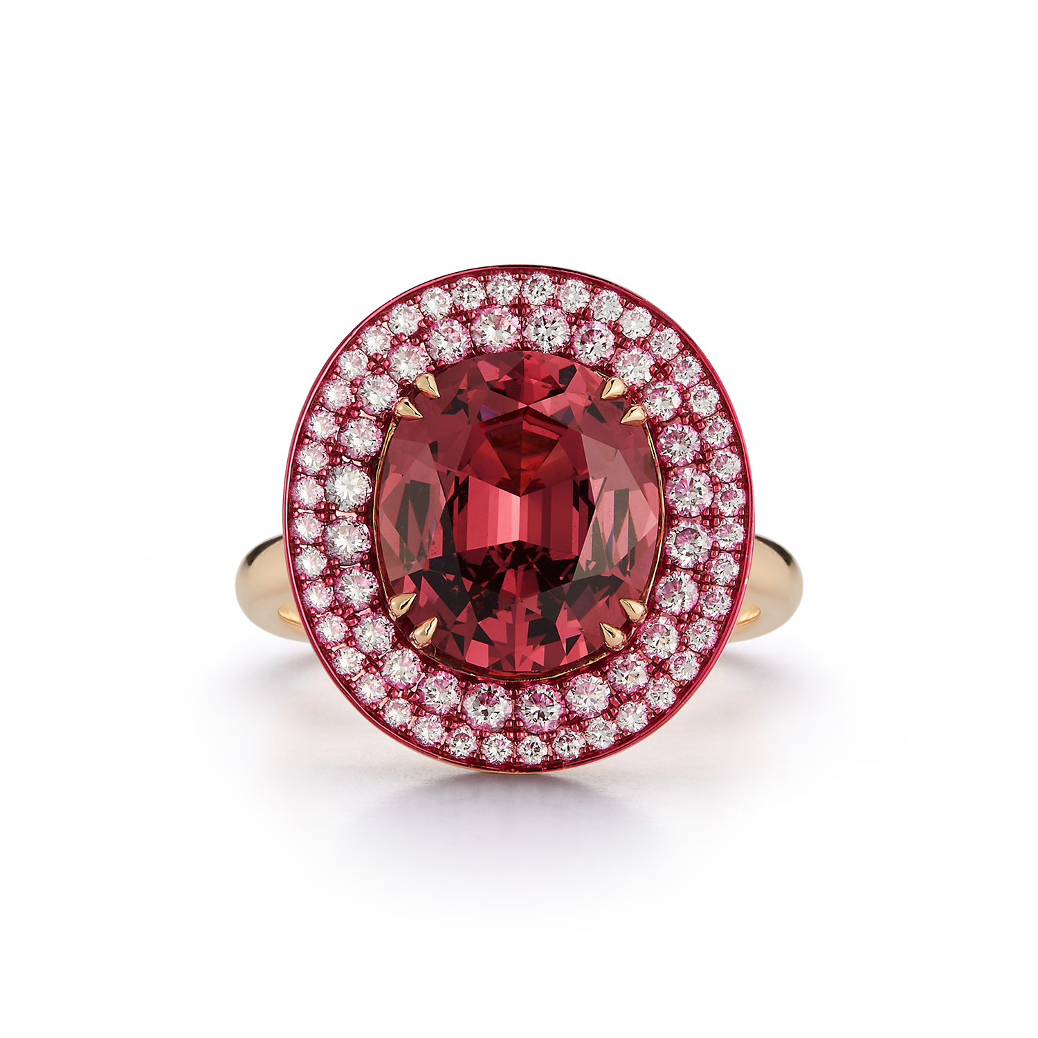 Garnet Statement Ring