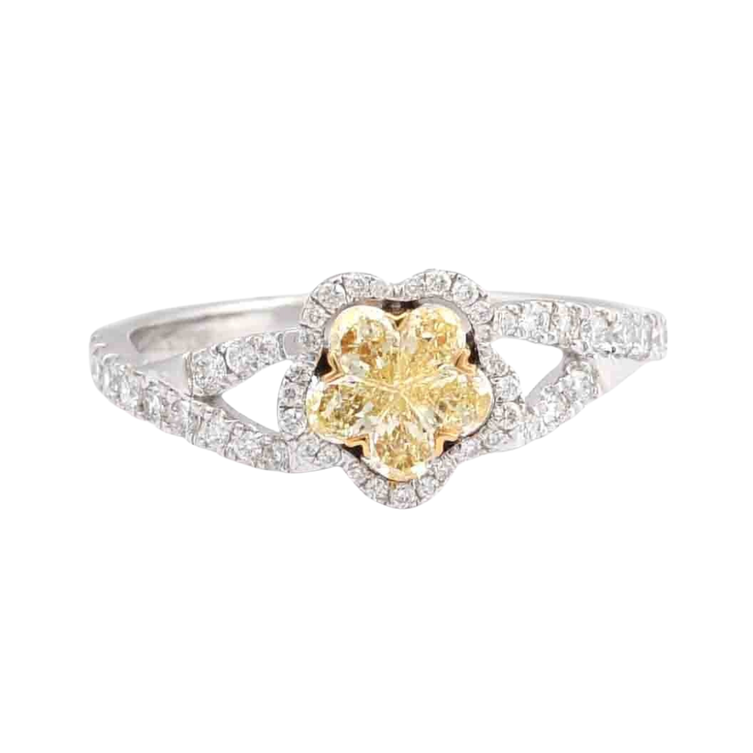 Floral Diamond Ring