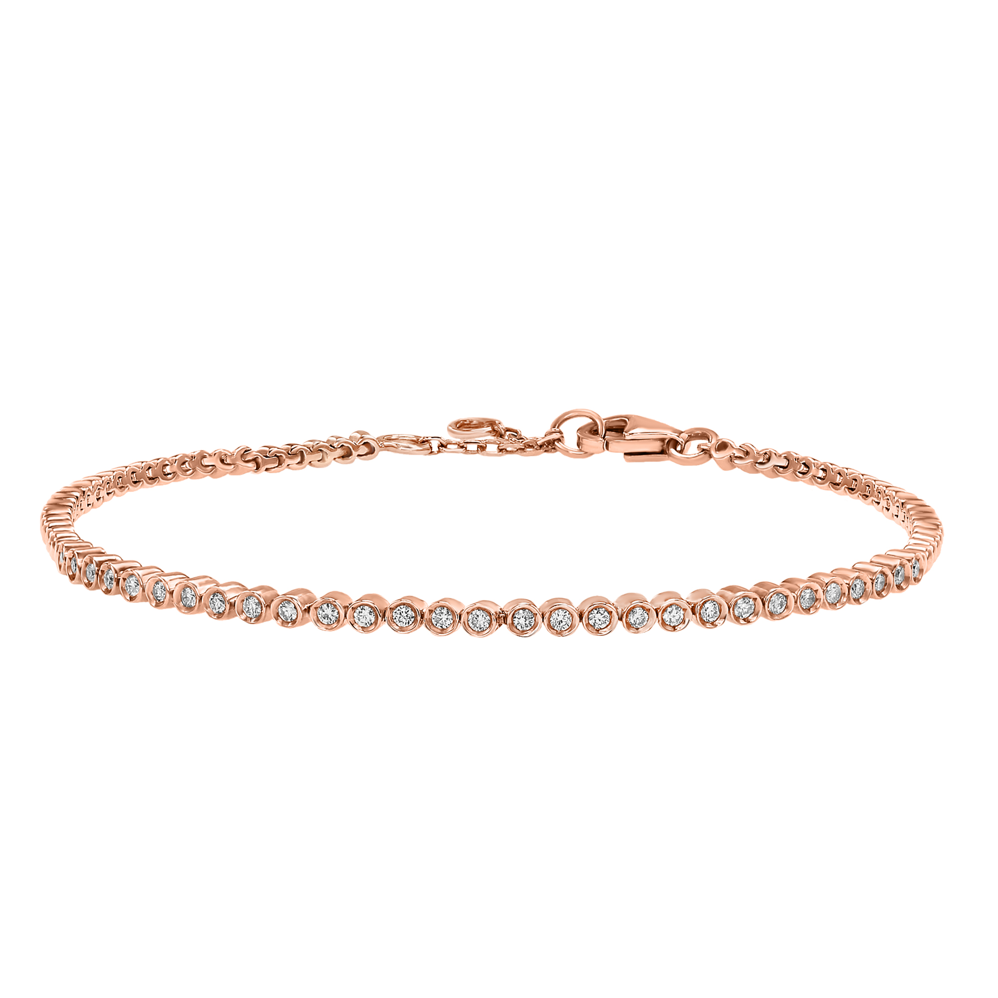 Rose Gold Diamond Bracelet