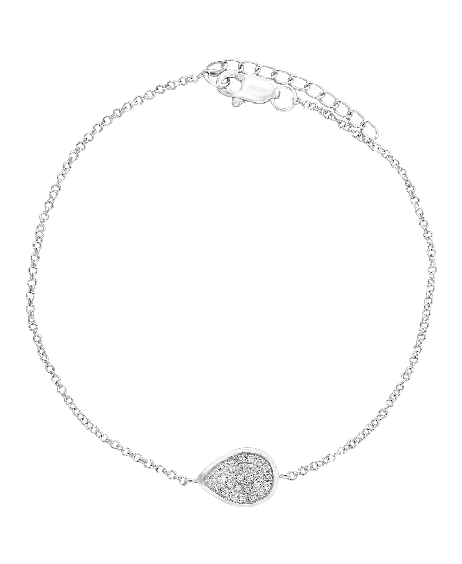 Diamond Teardrop Bracelet