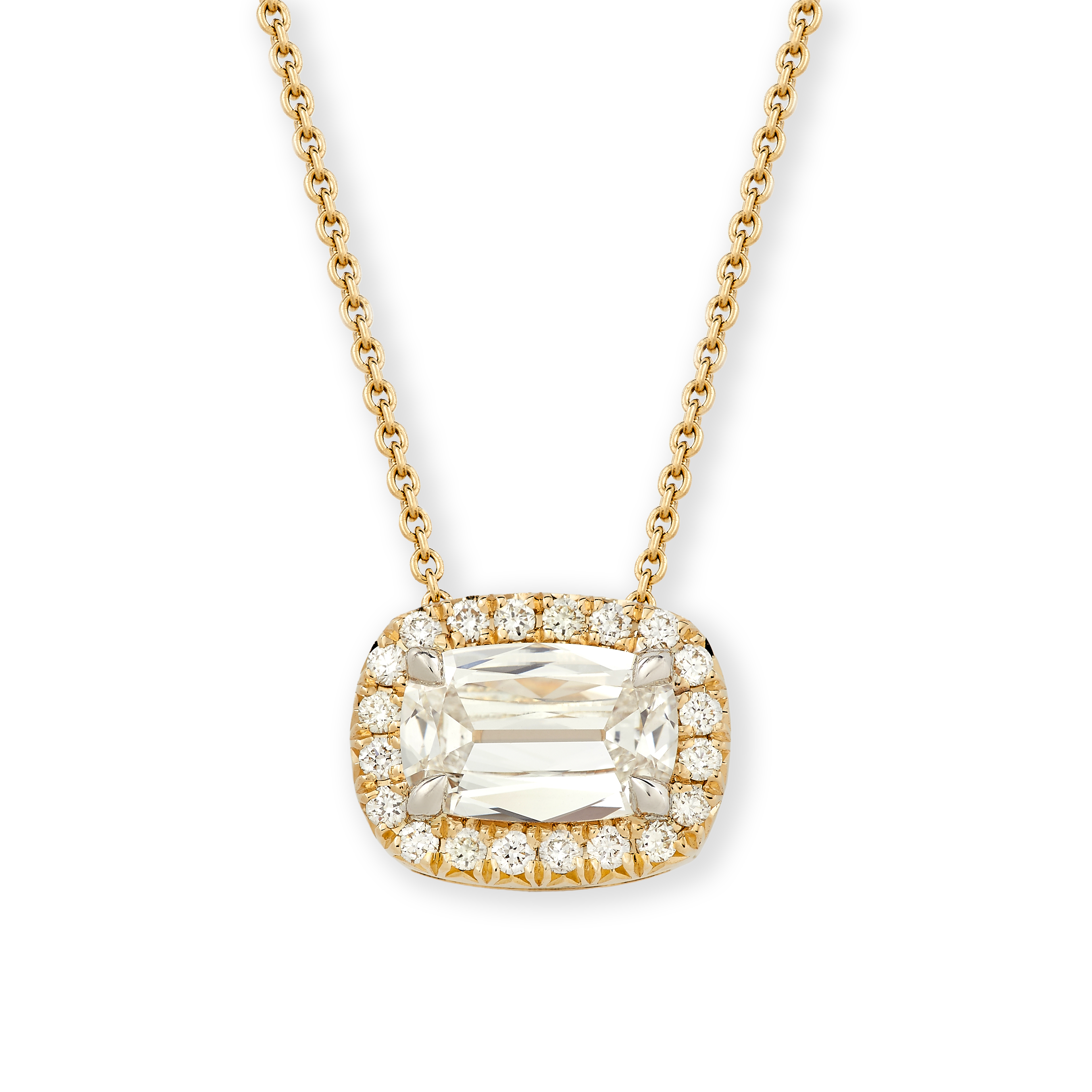 Gold Diamond Pendant